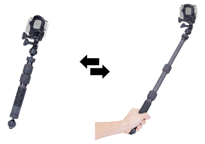 Set-up example - Carbon telescopic Arm S