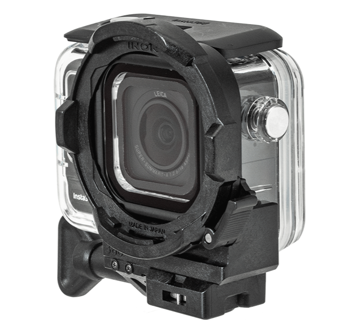 With Insta360 Ace Pro installed