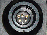 NIKONOS type 5 pin electrical sync connector and NIKONOS V with INON Z-22 strobe