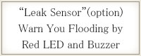 Leak Sensor Warn You Flooding by Red LED and Buzzer