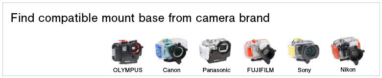 Find compatible maount base from camera brand
