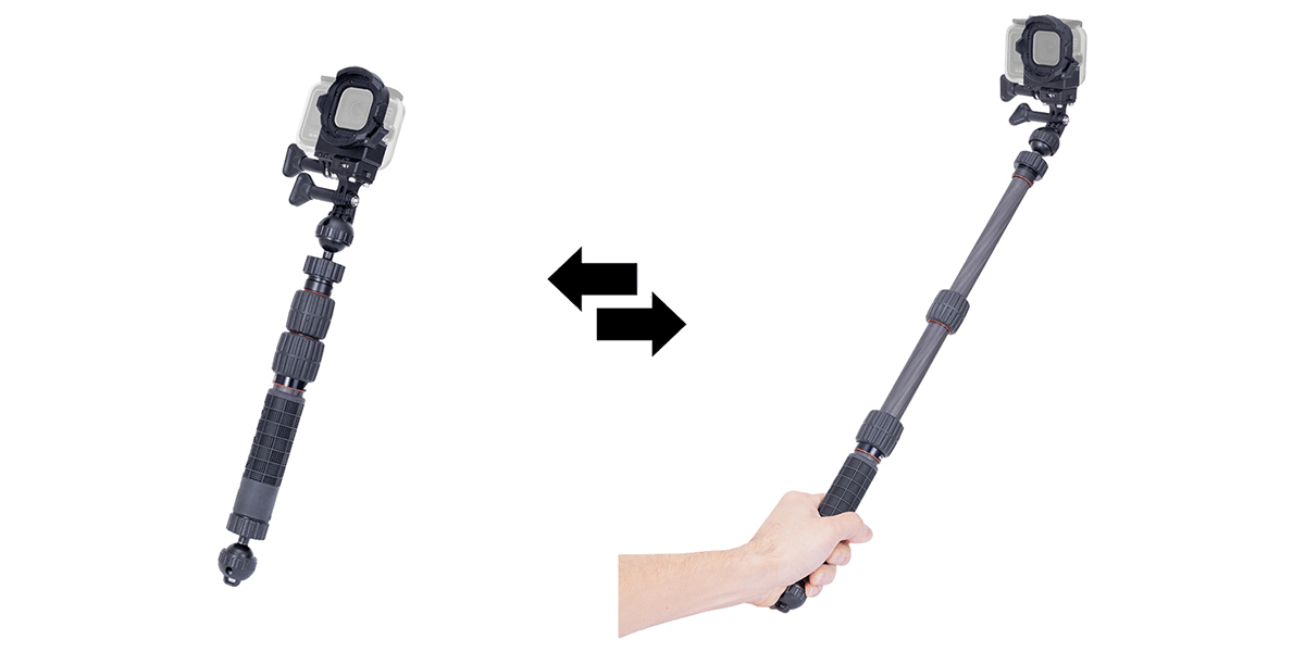 Set-up example - Carbon telescopic Arm S